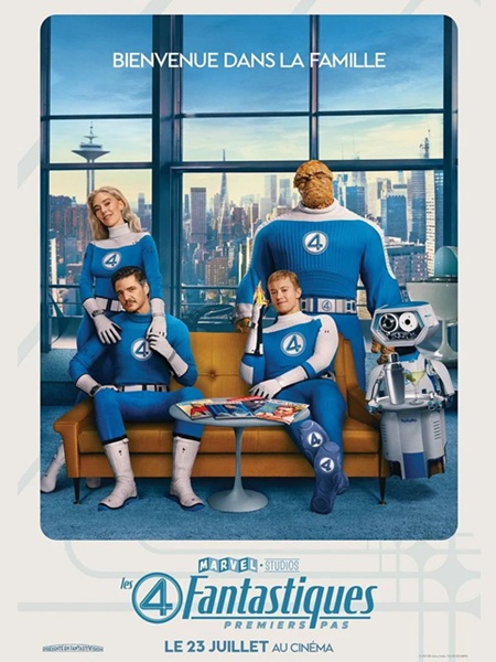 LES 4 FANTASTIQUES, PREMIERS PAS